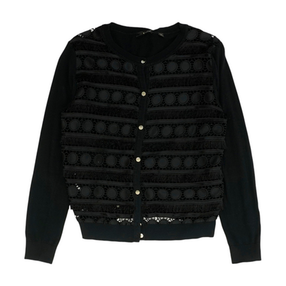 Black Polka Dot Button Down