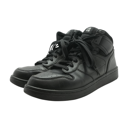Black High-Top Athletic Shoes