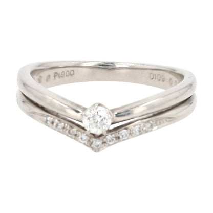 .12 Ct Platinum Soldered Set Contour Diamond Engagement Bands