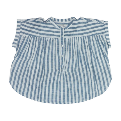 Blue Striped Blouse