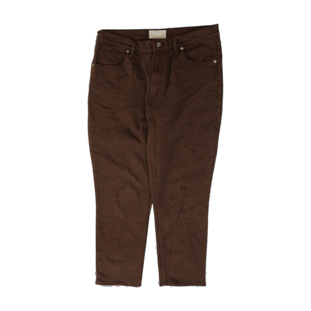 Everlane Brown Straight Jeans – Image 1