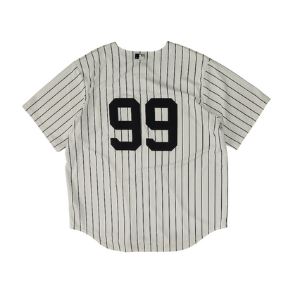 Men's White New York Yankees Short Sleeve Jersey