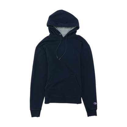Navy Solid Hoodie Pullover