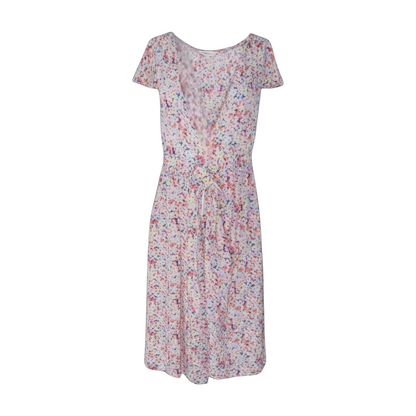 Multi Floral Midi Dress