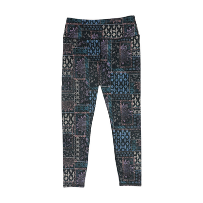 Multi Color Block Active Leggings