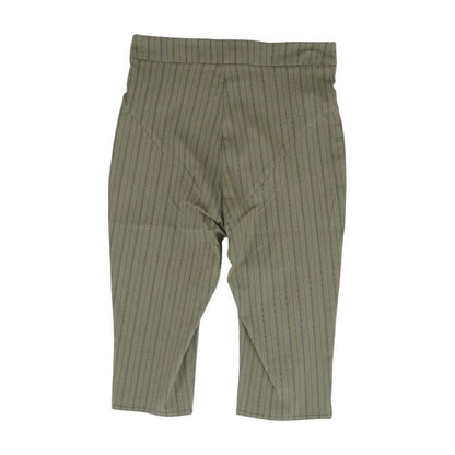 Green Striped Shorts