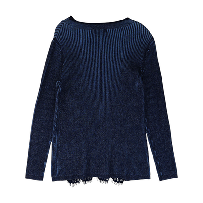 Blue Pullover Sweater