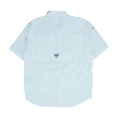 Ivory Solid Outdoor Button Down