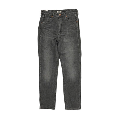 Gray High Rise Slim Leg Jeans