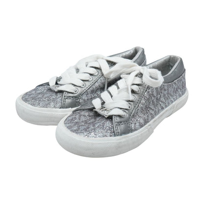 Silver Athletic Shoes