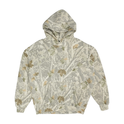 Beige Camo Hoodie Pullover