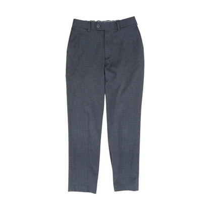 Navy Check Dress Pants