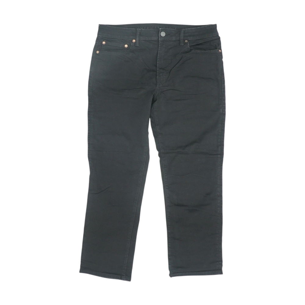 Black Straight Jeans
