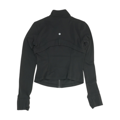 Black Solid Active Jacket
