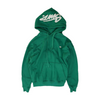 Green Solid Hoodie Pullover