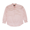 Pink Solid Long Sleeve Button Down