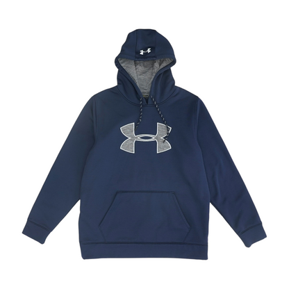 Navy Solid Hoodie Pullover