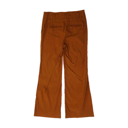 Rust Wide Leg Pants