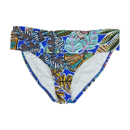 Blue Abstract Swim Bottom
