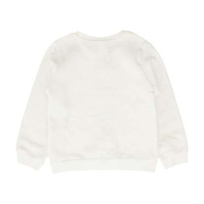 White Graphic Sweatshirt