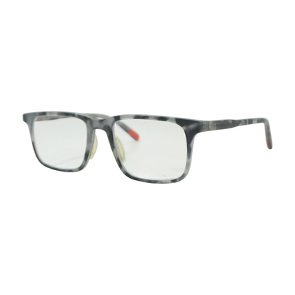 Gray Beacon Square Prescription Eyewear