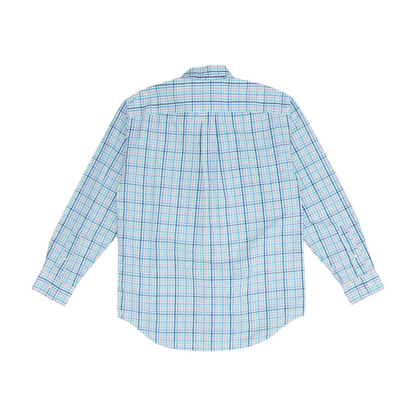 Multi Plaid Long Sleeve Button Down