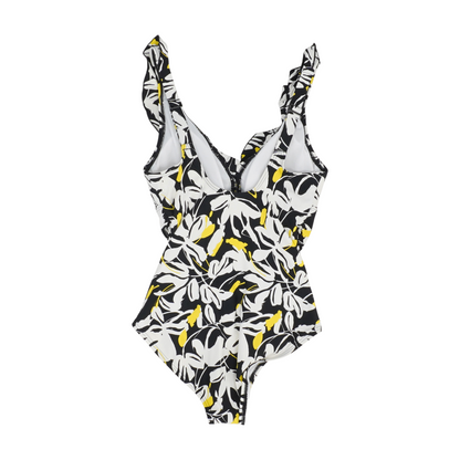 White Floral One-Piece