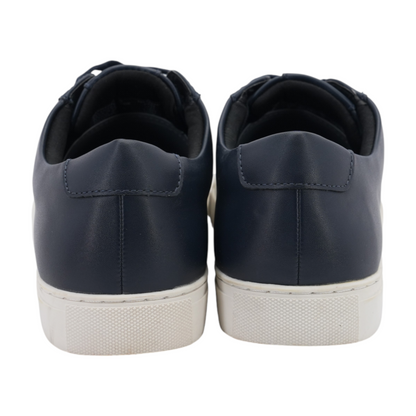 Navy Lace-Up Casual Shoes
