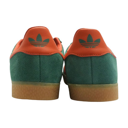 Green Suede Athletic Shoes