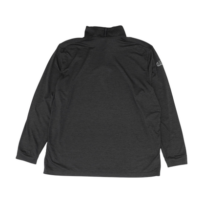 Charcoal Solid 1/4 Zip Pullover