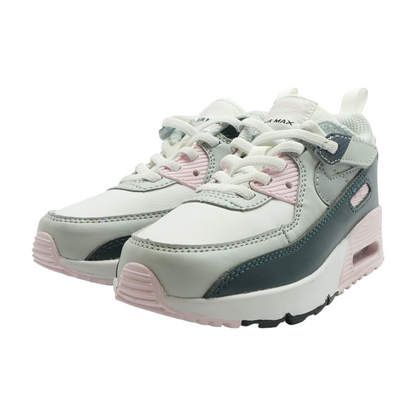 Air Max 90 EasyOn in White Pink Foam Navy