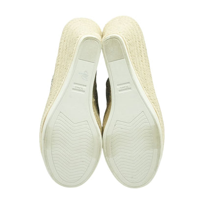 Tan Wedged Sandals