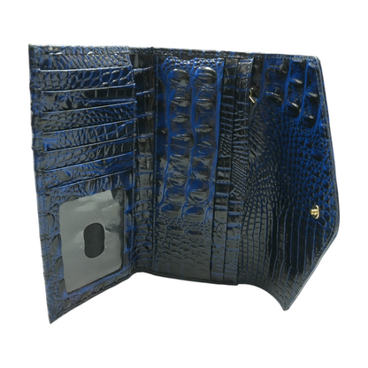 Navy Continental Wallet