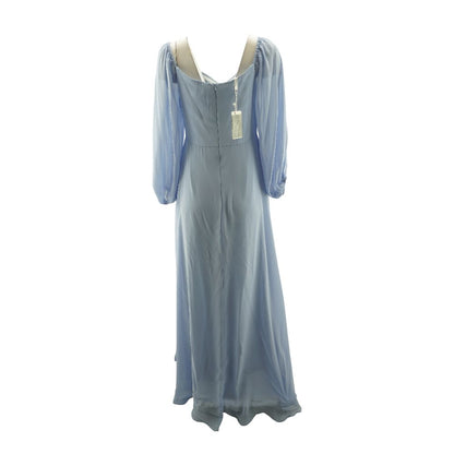 Blue Formal Maxi Dress