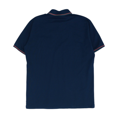 Navy Cruise 2025 Embroidered Logo Cotton Polo