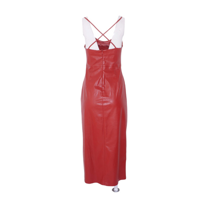 Red Midi Dress