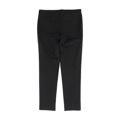 Black Solid Dress Pants