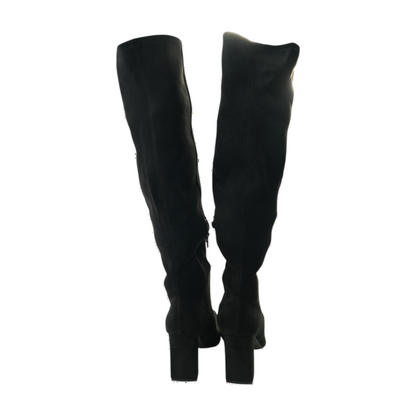 Black Knee-High Boots