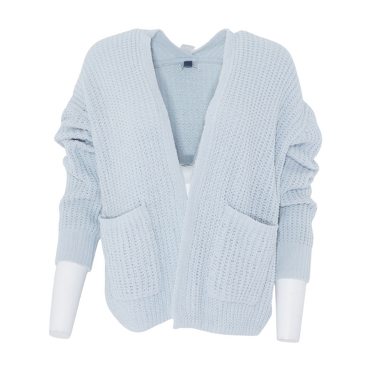 Blue Cardigan Sweater