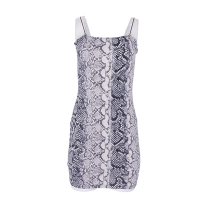 Multi Animal Print Mini Dress