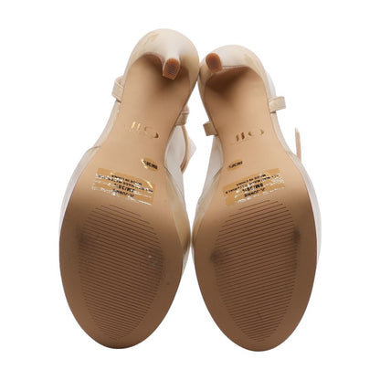 Beige Junnie Stiletto Heels