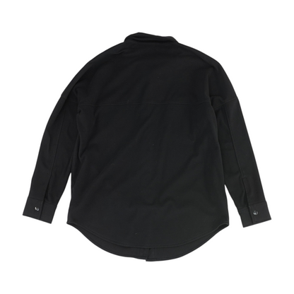 Black Flannel Button Down