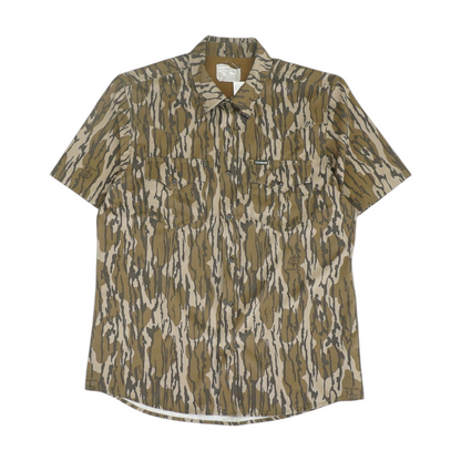 Green Camo Outdoor Button Down