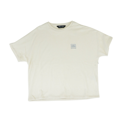 Beige Solid T-Shirt
