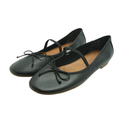 Black Mary Jane Flats