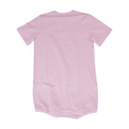 Pink Short Sleeve One-Piece