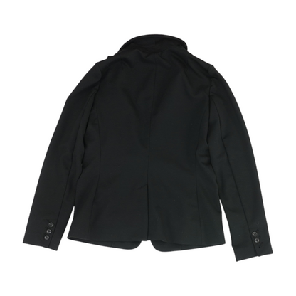 Black Solid Blazer