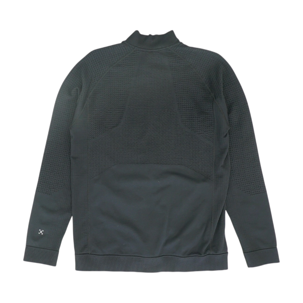 Black Solid Active Jacket