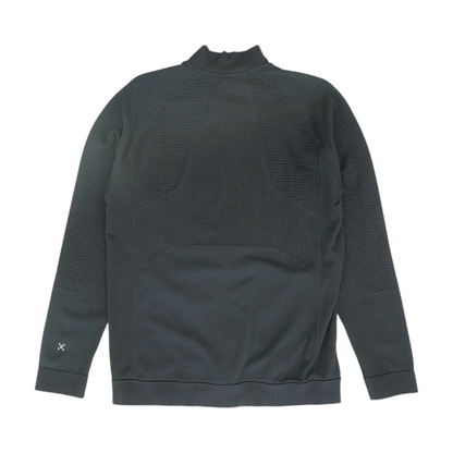 Black Solid Active Jacket