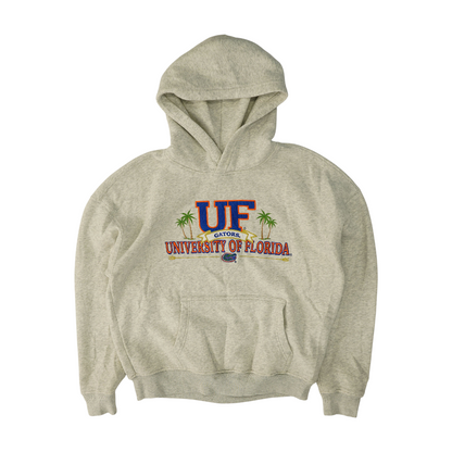 Gray Florida Gators Solid Hoodie Pullover